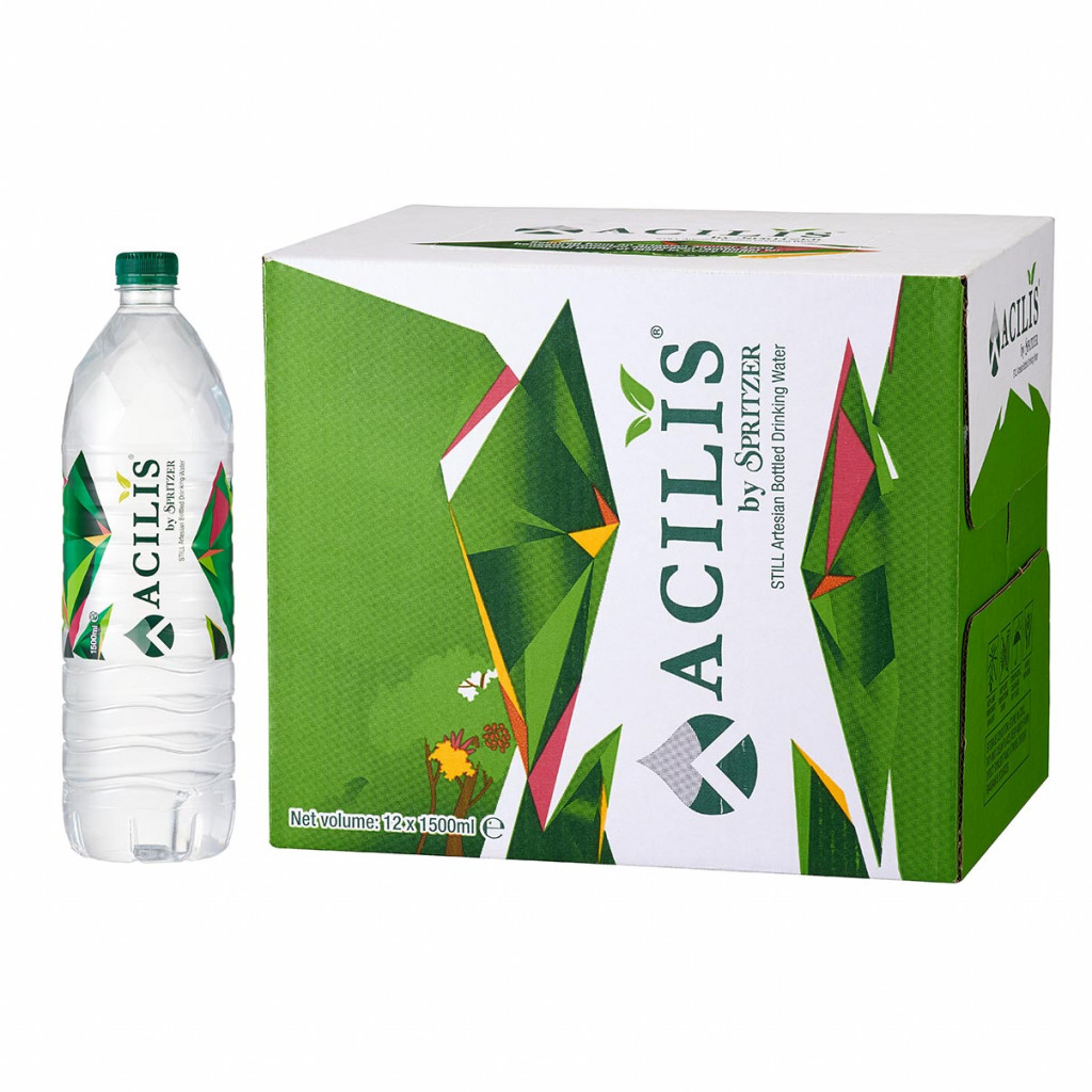New Silica Rich Mineral Water - ACILIS by Spritzer Water | Properties